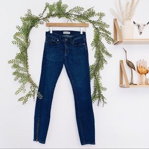 Madewell Skinny Skinny Zip Ankle Jeans